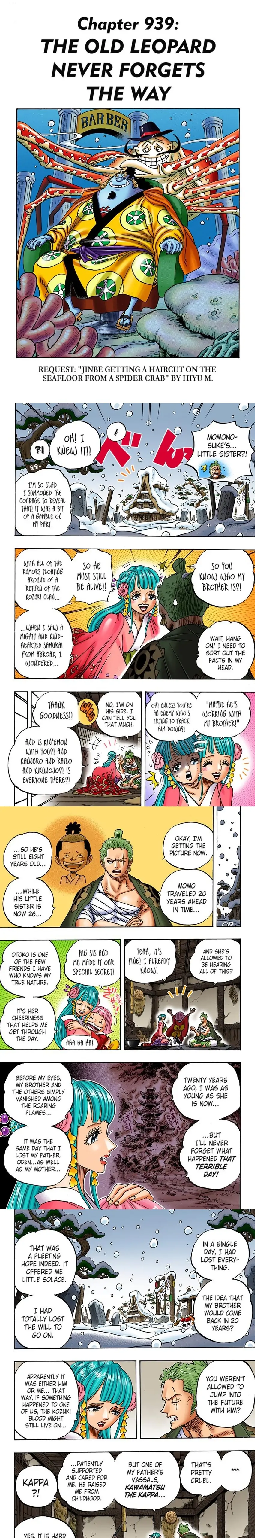 One Piece Digital Colored Chapter 939 image 1